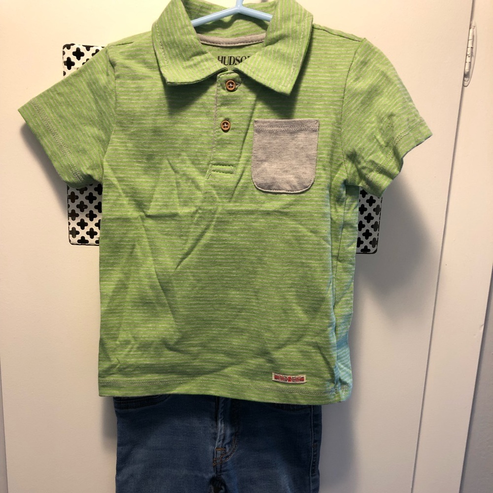 2 piece Hudson Jean and Top